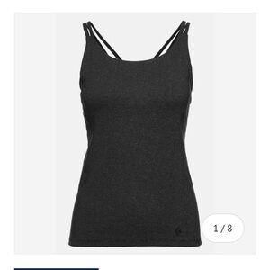 Black Diamond Women’s XS Talus Tank Top Black NWT Breathable Tech Fabric